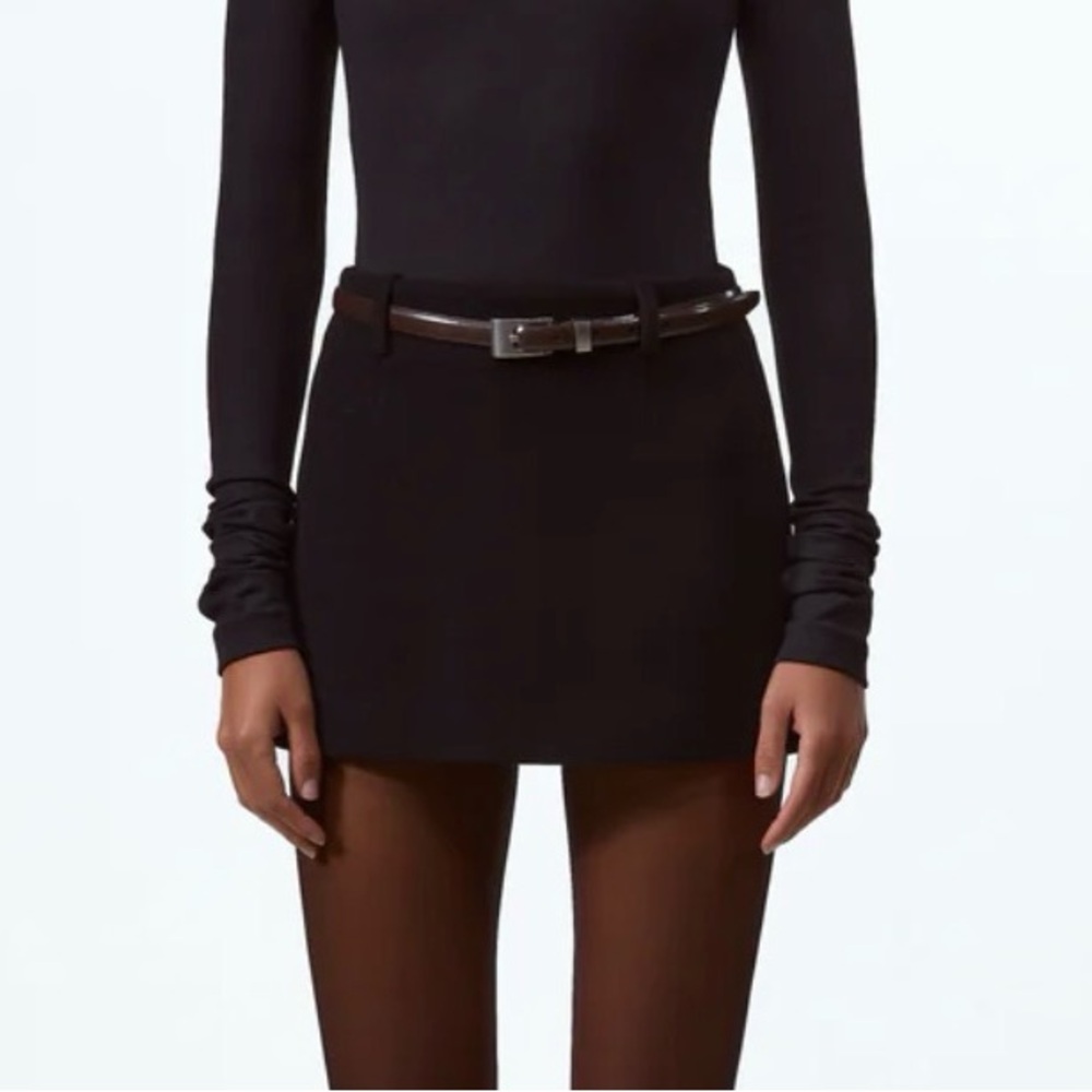 SAME Los Angeles Black Mini Skirt